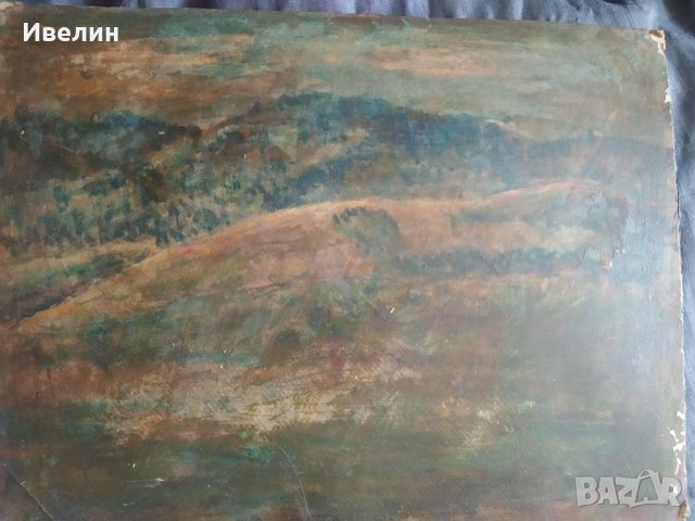 стара майсторска картина-пейзаж