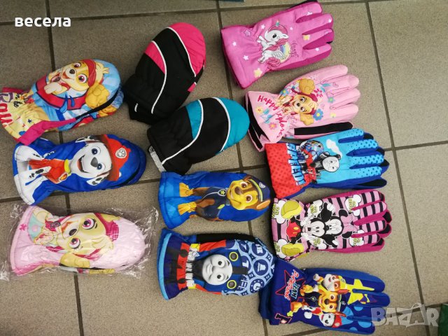 Ръкавици за деца, меки, топли, непромукаеми, снимка 1 - Шапки, шалове и ръкавици - 39228654