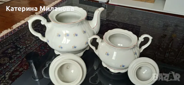 Чайник и захарница 