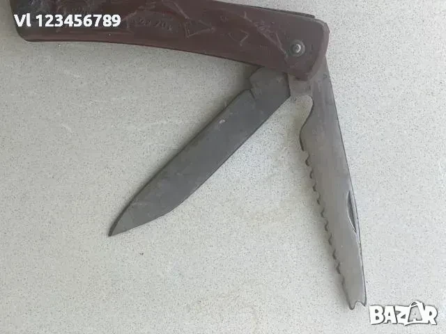 Рибарски сгъваем нож СССР- 90 х 200, снимка 3 - Ножове - 50820985