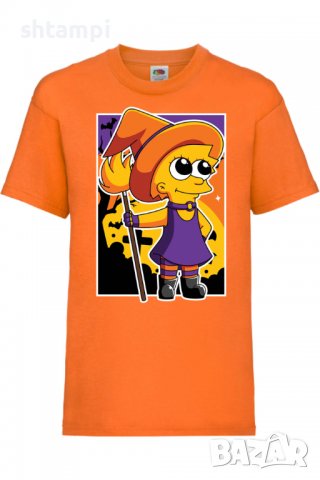 Детска тениска The Simpsons Lisa Simpson 02,Halloween,Хелоуин,Празник,Забавление,Изненада,Обичаи,, снимка 7 - Детски тениски и потници - 38158488