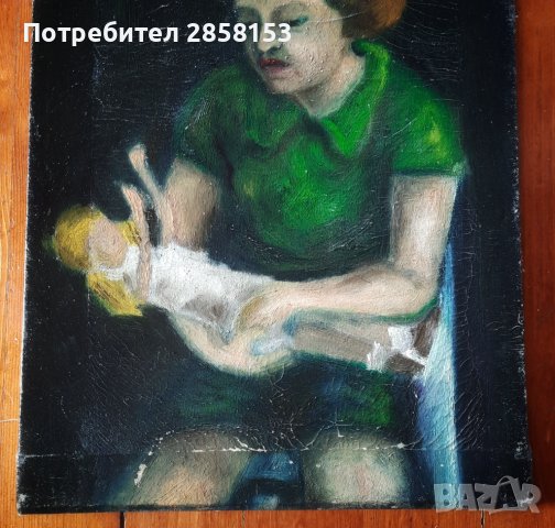 Картина на художника Константин Гърнев- Кочо, снимка 2 - Антикварни и старинни предмети - 39579157