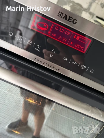 Фурна AEG комбинирана, снимка 5 - Печки, фурни - 51410570