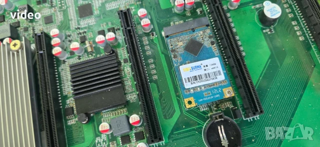 Дъно за 9 видеокарти с 2 процесора, рам и хард диск включени в цената !!, снимка 2 - Дънни платки - 50800537