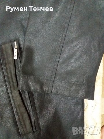 Мъжко яке ,, Ermenegildo Zegna". Размер XL. Искуствена кожа. Перфектно състояние. , снимка 14 - Якета - 39152465