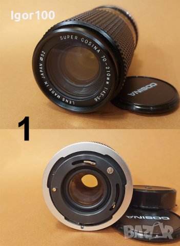 ОБЕКТИВИ ръчен фокус - на CANON FD mount, снимка 3 - Обективи и филтри - 43458048