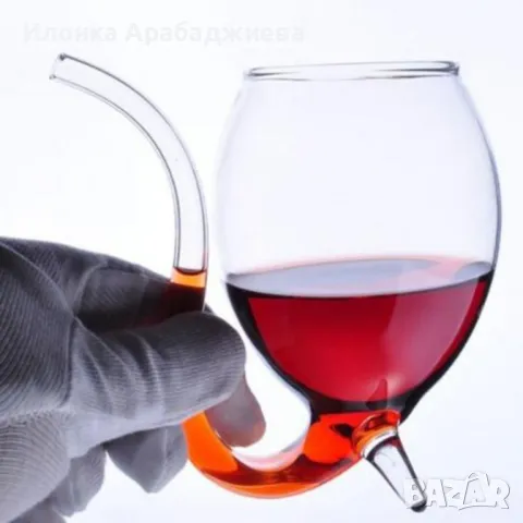 Чаша за Вино - Вампир 300ml боросиликатно стъкло , снимка 1