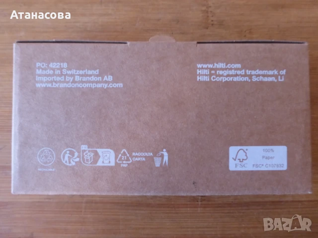 Ново джобно ножче Victorinox 6 инструмента HILTI Хилти, снимка 11 - Ножове - 50956094