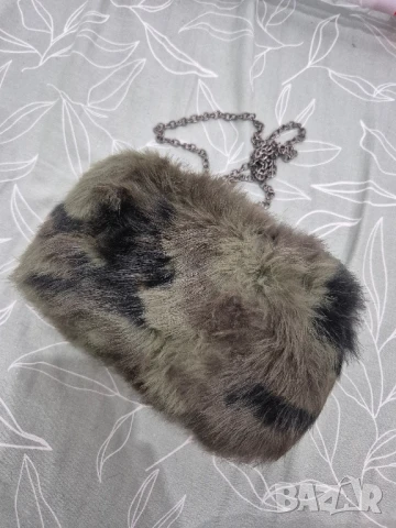 Чанта естествен косъм 