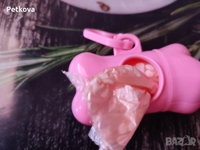 Контейнер за торбички за отпадъци за кучета, плюс подарък силиконова четка за зъби с кутия , снимка 3 - Други стоки за дома - 51318782