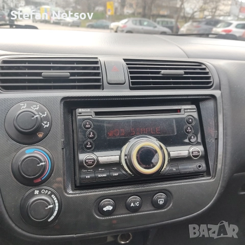 Хонда Сивик Автоматик, снимка 4 - Автомобили и джипове - 52839050