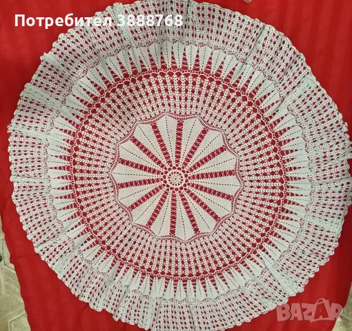 Ръчно изработени покривки, снимка 4 - Покривки за маси - 47484947