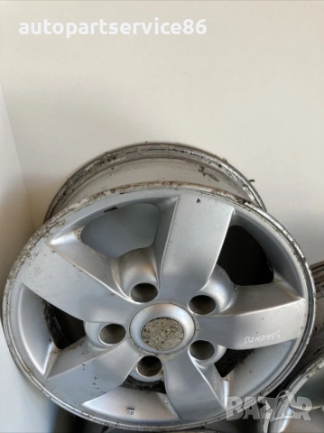 Алуминиеви джанти комплект с 7 спици 7x16 за KIA Sorento 2.5 CRDi (2009), снимка 3 - Части - 53323768