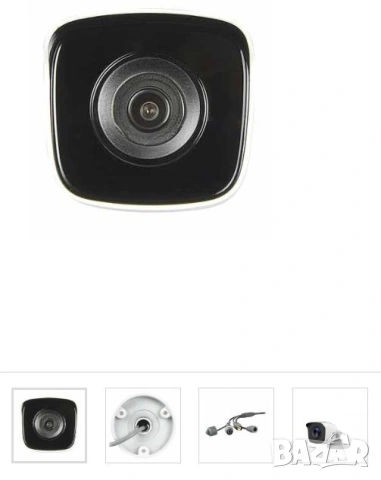 4в1 TVI/AHD/CVI/CVBS HikVision HWT-B140-M 4MP 2.8mm 100° EXIR 20M Метална Водоустойчива Камера IP66