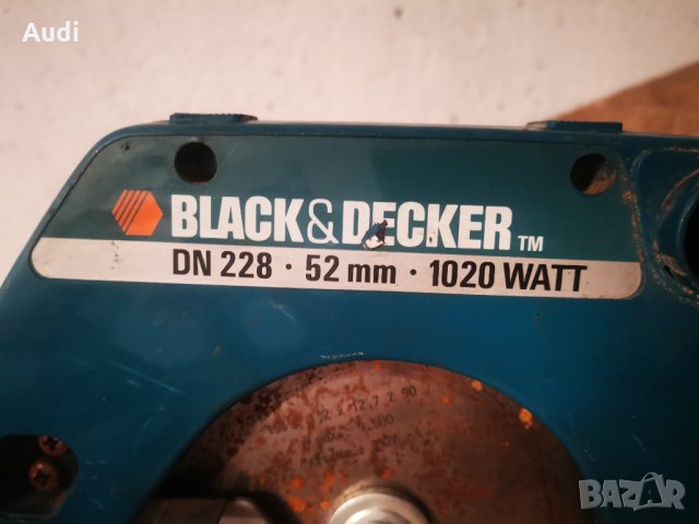 Ръчен циркуляр  Black Decken DN 228 1020W / 4000 об./мин. 4.9А Комплект с режещ диск Ф52mm Made in G, снимка 7 - Циркуляри - 35338565