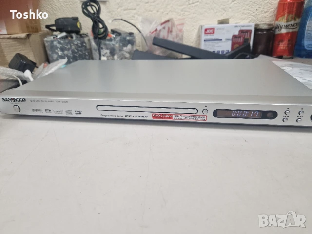 KENWOOD DVD/VCD/CD PLAYER DVF-3300-S ЧИСТО НОВ В КУТИЯ!!!!, снимка 2 - Плейъри, домашно кино, прожектори - 50487672