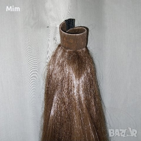 55 см Кафява опашка / Екстейшан  / , снимка 5 - Аксесоари за коса - 43739805