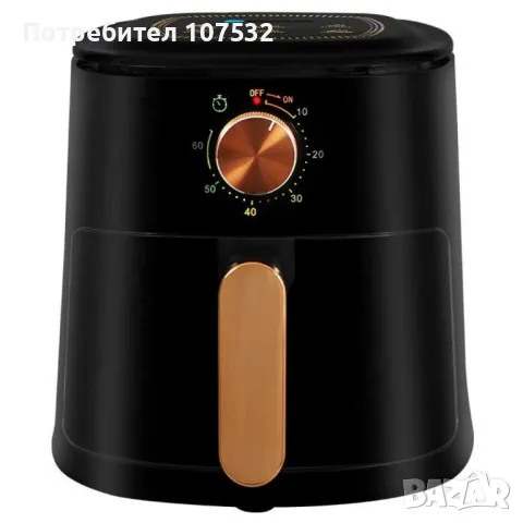 ПОСЛЕДНА БРОЙКА Уред за готвене без мазнина Air Fryer,4 л.,700W JD688, снимка 1 - Други - 47552626