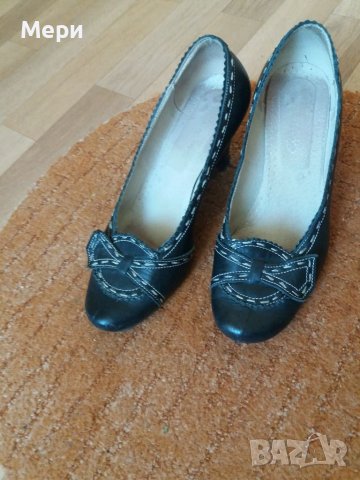 Дамски обувки естествена кожа, снимка 7 - Дамски обувки на ток - 37820016