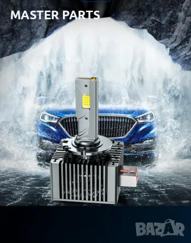 Лед крушки D серия – ярка светлина и надеждност за вашия автомобил! Супер ярки и издръжливи !, снимка 3 - Части - 48802176