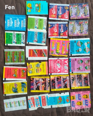 Опаковки от дъвки 