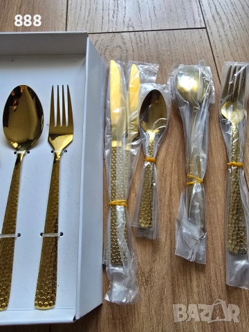 вилици лъжици ножове 16 броя, снимка 2 - Прибори за хранене, готвене и сервиране - 52846583