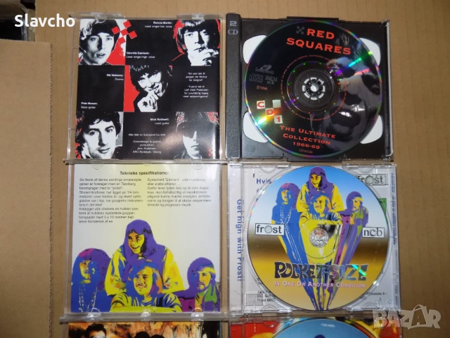 Дискове на - Red Squares–1966-69(2CD)/Pocket Size-1970/Whipping Boy/ The Police 1992, снимка 3 - CD дискове - 39568348