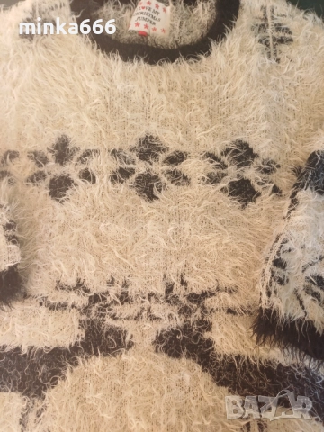 Коледен пуловер, снимка 5 - Блузи с дълъг ръкав и пуловери - 52879510