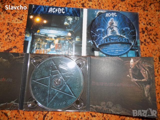 Компакт дискове на -AC/DC-Ballbreaker 1995 /Holy Moses – Strength, Power, Will, Passion, снимка 3 - CD дискове - 38590271