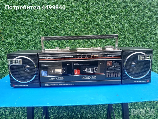 Продавам Касетофон може да се каже като Нов ( ELECTRONICS 04-4028G) 