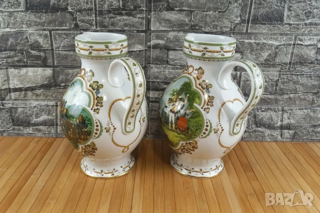 Лимитирани колекционни порцеланови кани "Weinpresse" – Franklin Porzellan, снимка 3 - Аксесоари за кухня - 51239259