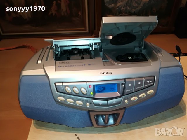 AIWA RADIO/CD/REVERSE DECK-ВНОС GERMANY 2905221708, снимка 2 - Аудиосистеми - 36912264