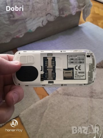 Телефон за възрастни Artfone CS188, две сим карти, зарядно и кабел , снимка 13 - Телефони с две сим карти - 43512280