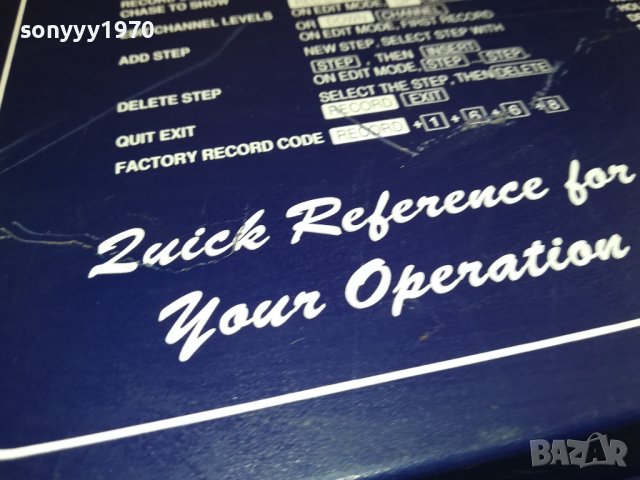ПУЛТ ОТ ГЕРМАНИЯ 2412231305, снимка 18 - Ресийвъри, усилватели, смесителни пултове - 43534080
