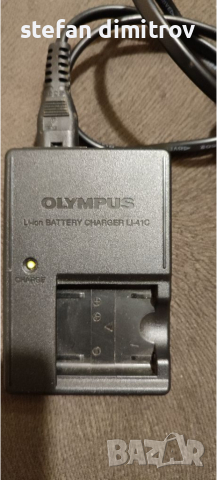 Зарядно Olympus LI-41C, снимка 3 - Батерии, зарядни - 36406414