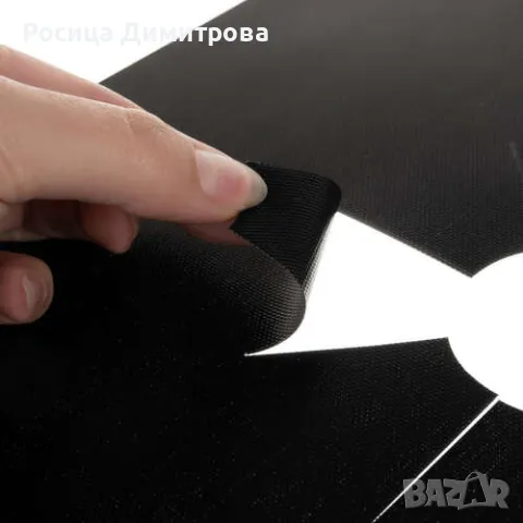 Комплект от 4 броя тефлонови защитни протектори за газов котлон, снимка 6 - Аксесоари за кухня - 47393762