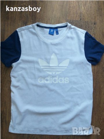 adidas Trefoil T-Shirt - страхотна дамска тениска, снимка 6 - Тениски - 32830700