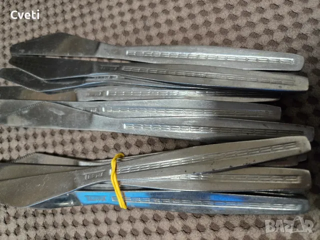 Прибори за хранене, вилици, лъжици и ножове , снимка 3 - Прибори за хранене, готвене и сервиране - 48535525