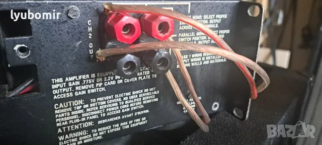   Amcron macro tech 1200, снимка 5 - Ресийвъри, усилватели, смесителни пултове - 48859721