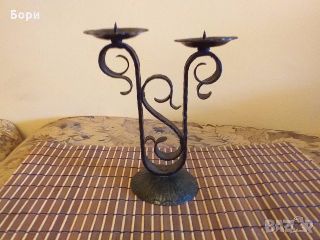 Свещник от ковано желязо
