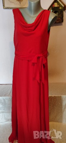 Официална дълга рокля р-р ХЛ, нова, със забележка, снимка 1 - Рокли - 40854167