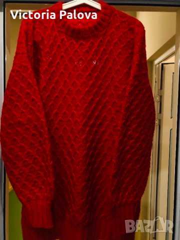 Прекрасна блуза-пуловер,овърсайз, снимка 6 - Блузи с дълъг ръкав и пуловери - 27549141