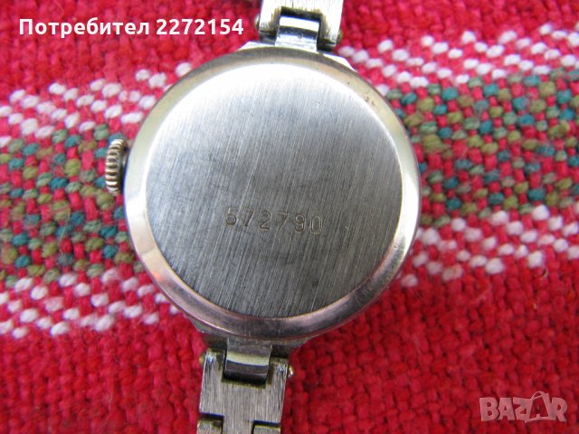 Механичен часовник Луч, снимка 3 - Антикварни и старинни предмети - 28484478