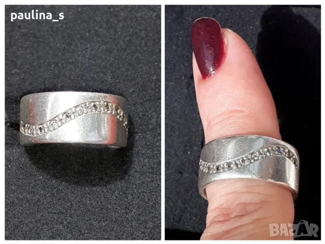 Четири броя / Винтидж / Масивен сребърен пръстен / проба 925 и Житен клас , снимка 2 - Пръстени - 29393534