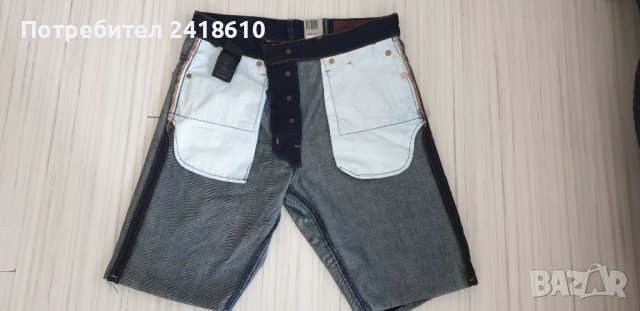 G - Star 3301 Tapered Short Jeans Mens Size 31 НОВО!  ОРИГИНАЛ! Мъжки Къси Дънкови Панталони!, снимка 11 - Къси панталони - 50565220