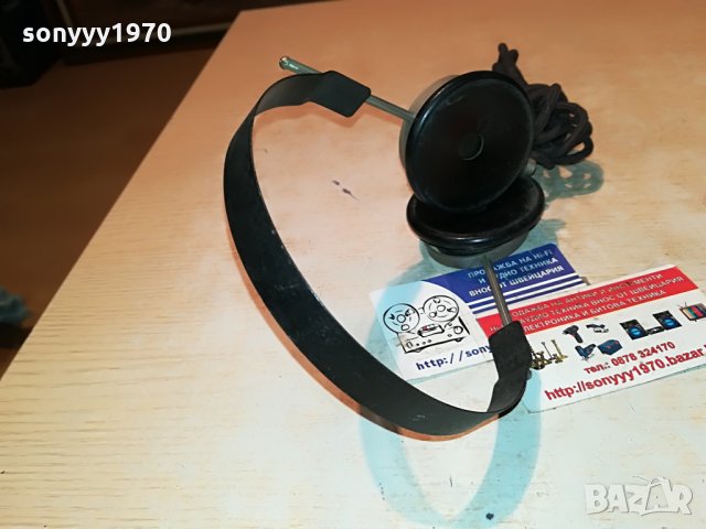 telefunken eh420 4000ohm old germany headphones 0108212135, снимка 18 - Слушалки и портативни колонки - 33688881
