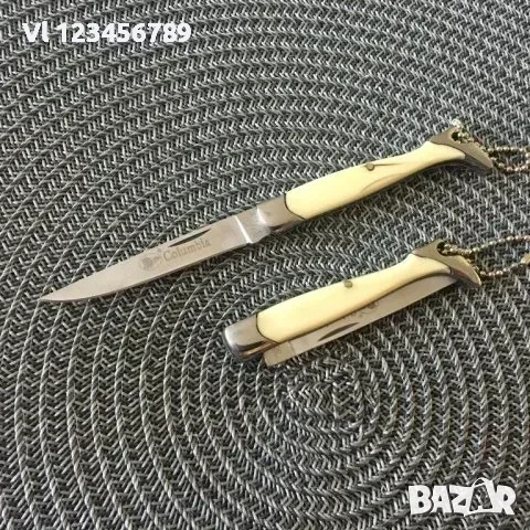 Джобен нож Columbia А116 - 65х146мм/дамско краче/, снимка 2 - Ножове - 50676515