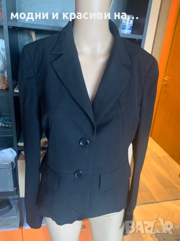 Черно сако Max Mara ( фина вълна),размер 42 IT