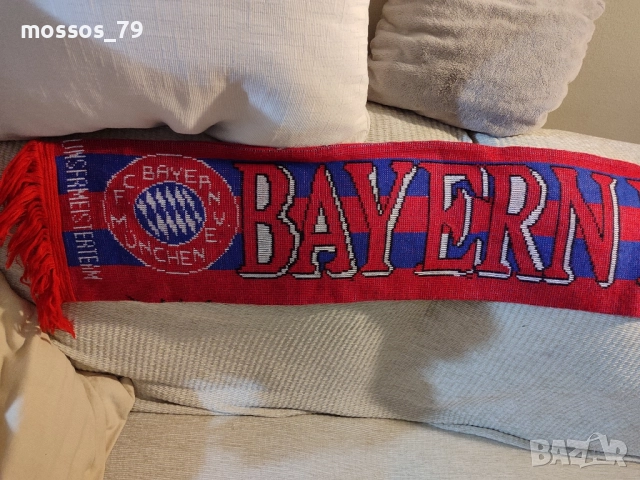 Шал Байерн Мюнхен от 90-те години , снимка 2 - Шалове - 52625084