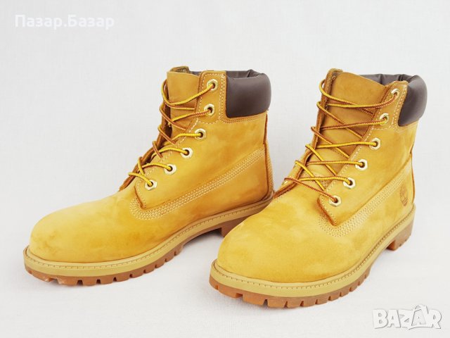 Юношески боти Timberland 12909 Icon 6-inch Premium Boot Junior Yellow Момче 37.5 38 23см, снимка 6 - Детски боти и ботуши - 34556413